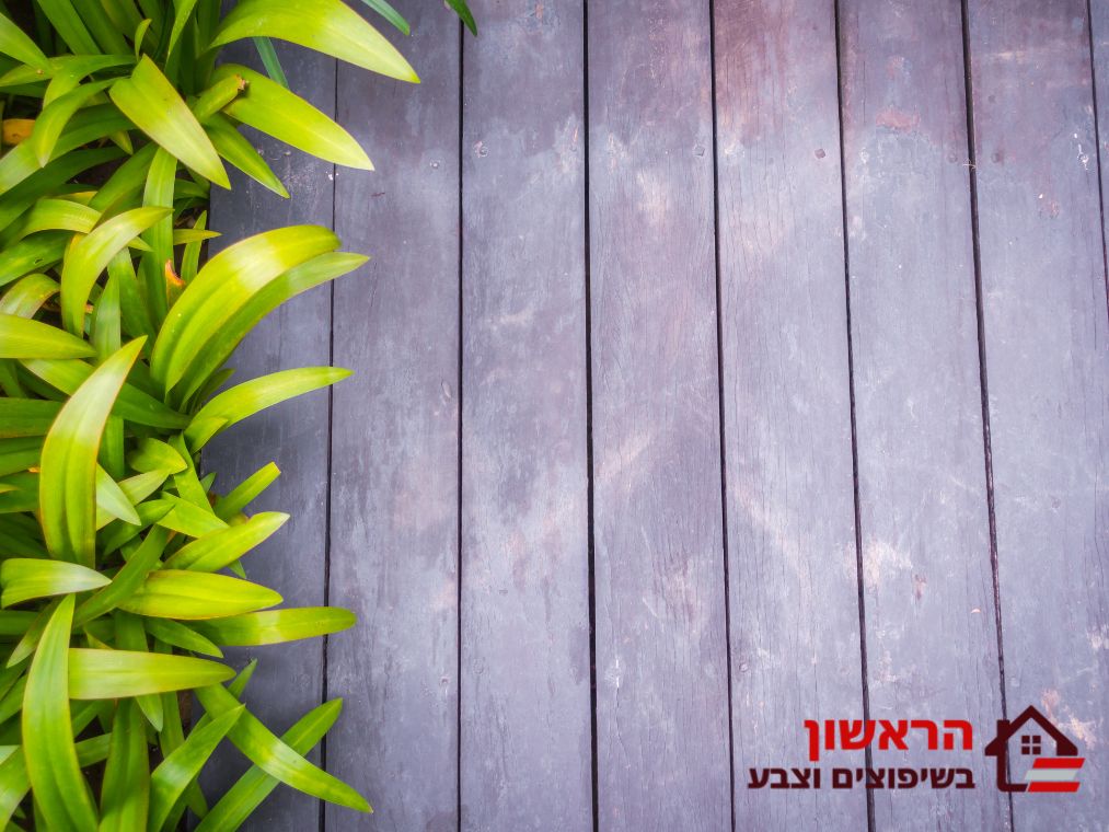 פרקט לגינה