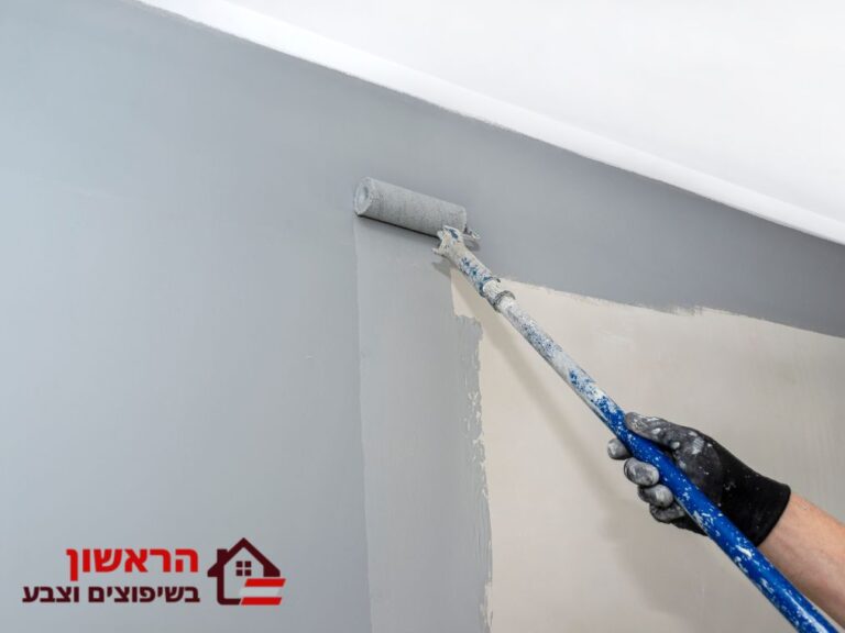 צביעת קיר גבס