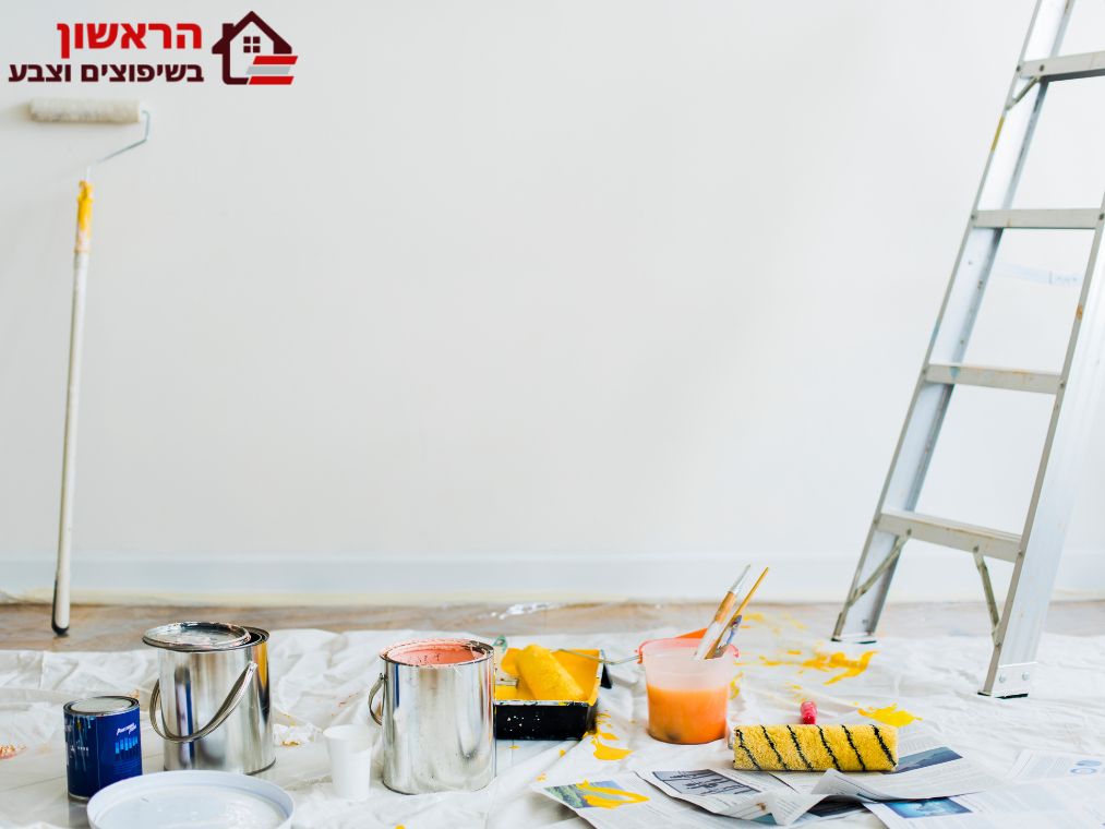 צביעת קיר גבס